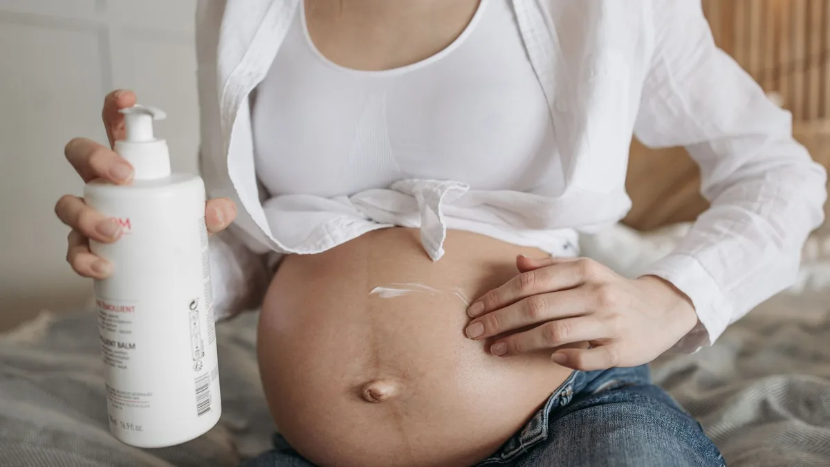 Estrias na barriga